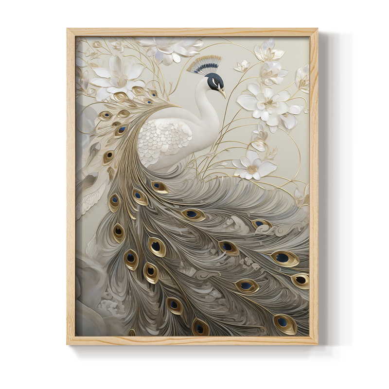 ANIMALS Series CCLIV, reproduction encadrée - bois massif, H 11 po x l 9 po