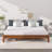 12 Inch Bamboo Platform Bed Frame, King