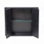 Armoire de salle de bain murale avec miroir et tablette ouverte pour la salle de bain