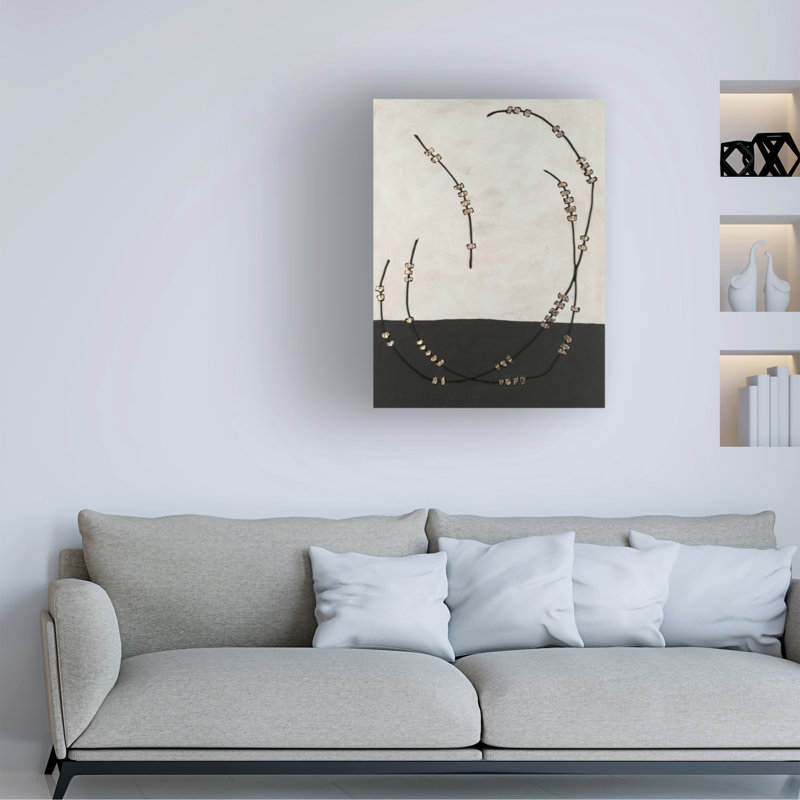 Art mural sur toile tendue - Michael Willett «Looped Échantillon II» pour décoration de salon, de chambre à coucher ou de bureau - 35 x 47
