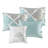 6 Piece Reversible Daybed Cover Set Aqua Daybed