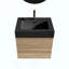 Meuble-lavabo de salle de bain avec lavabo à quartz d'ingénierie et tiroirs souples, meuble-lavabo mural flottant pour salle de bain moderne, lavabo une pièce sans drain ni robinet-1449649280-1449649282-1449649285