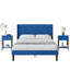 Ensemble de chambre à coucher rembourrée 3 pièces-524607938