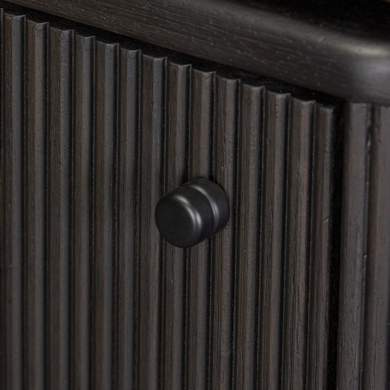 Weston Rotating Desk-Black Parawood