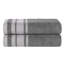 Serviettes de bain 100 % coton à bordure dobby, douces, absorbantes et d'épaisseur moyenne-1249168137