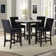 Ebeling 4 - Person Faux Marble Top Four Leg Dining Set