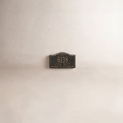 Gatewood Personalized Standard 2-Line Lawn Address Sign