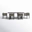 Scotia 79'' Rectangular Outdoor Dining Set with Cushions-104596857