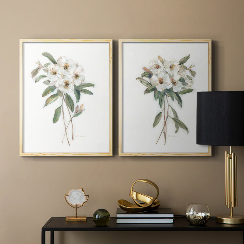Impression encadrée Mountain Laurel I-Premium - prête à être accrochée - aucun clou requis - aucun clou requis