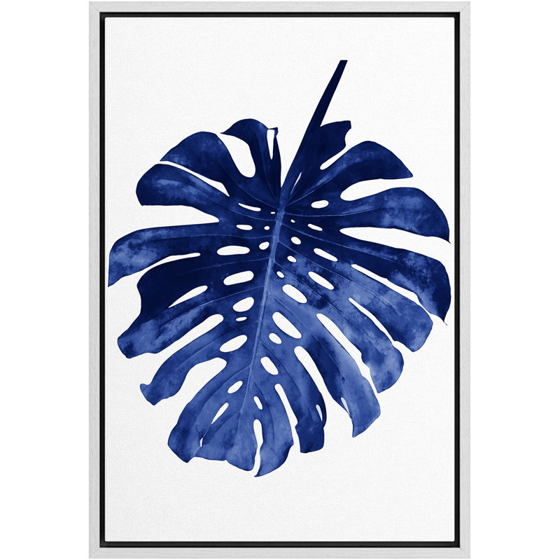 Peinture sur toile, cadre flottant, H 16 po x l 24 po x P 1,5 po, Blanc
