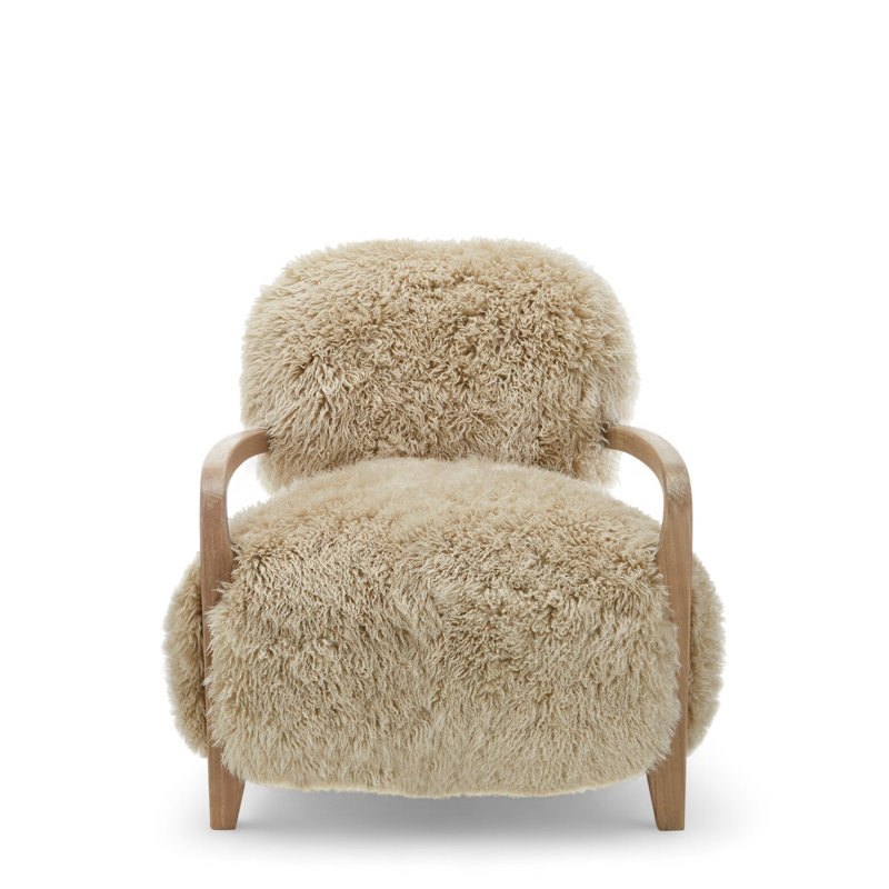 Bayli Upholstered Armchair, Ivory