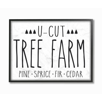 «Tree Farm», reproduction d'art textuel