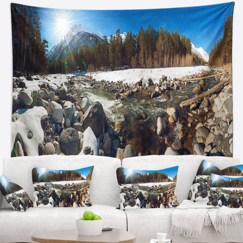 Polyester Tapestry, 50" H x 60" W