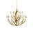 Menefee 18 - Light Wrought Iron Dimmable Chandelier