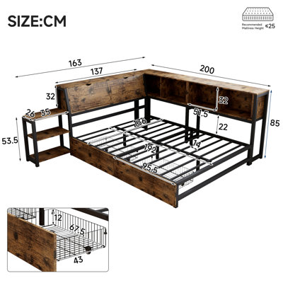 Double (4'6) Bed