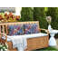 Alywin Castelaro Indoor / Outdoor Floral Rectangular Lumbar Cushion With Filling