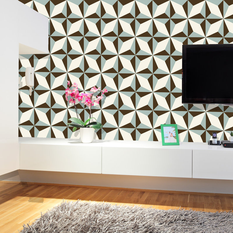 Anabella Abstract Non-Wall Damaging Wall Decal