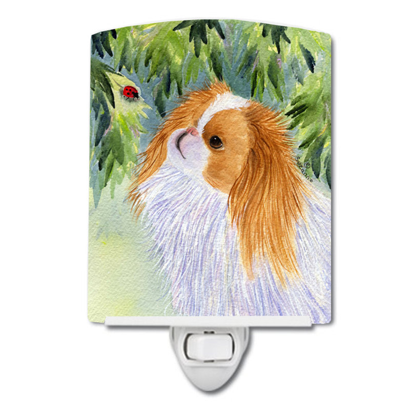 Éclairage pour nuit en céramique japanese chin