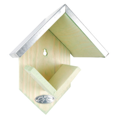 Peanut Butter Feeder with Zinc Roof Fsc 100%