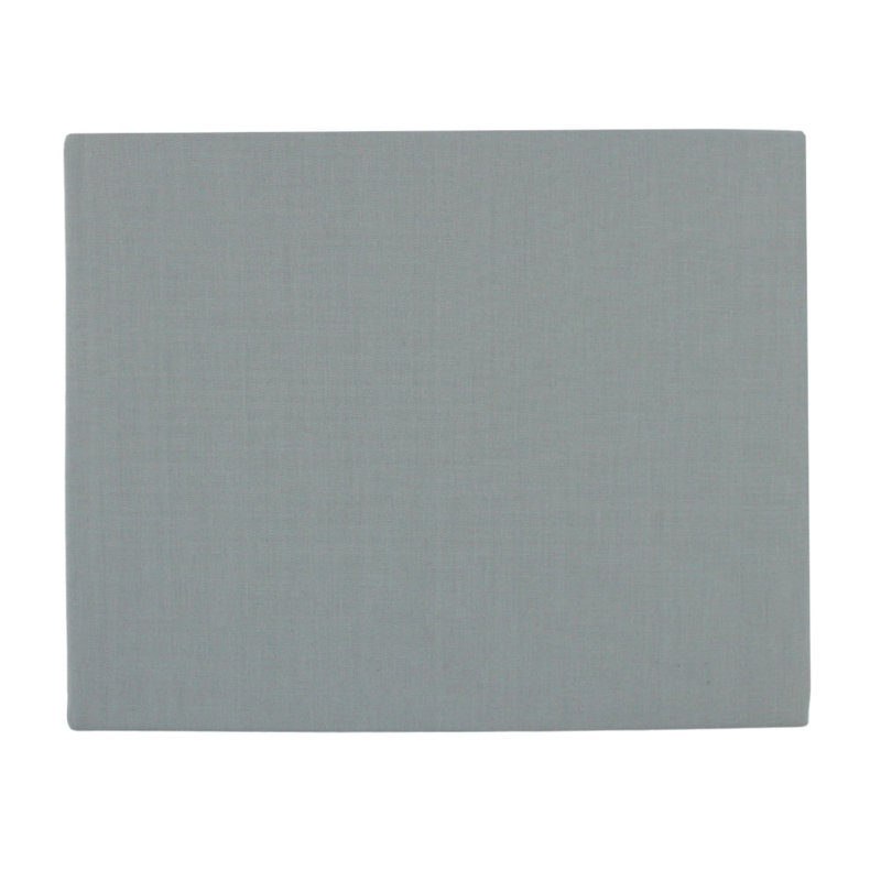 Elladean 100% Cotton Percale Pillow Case, Wedgewood