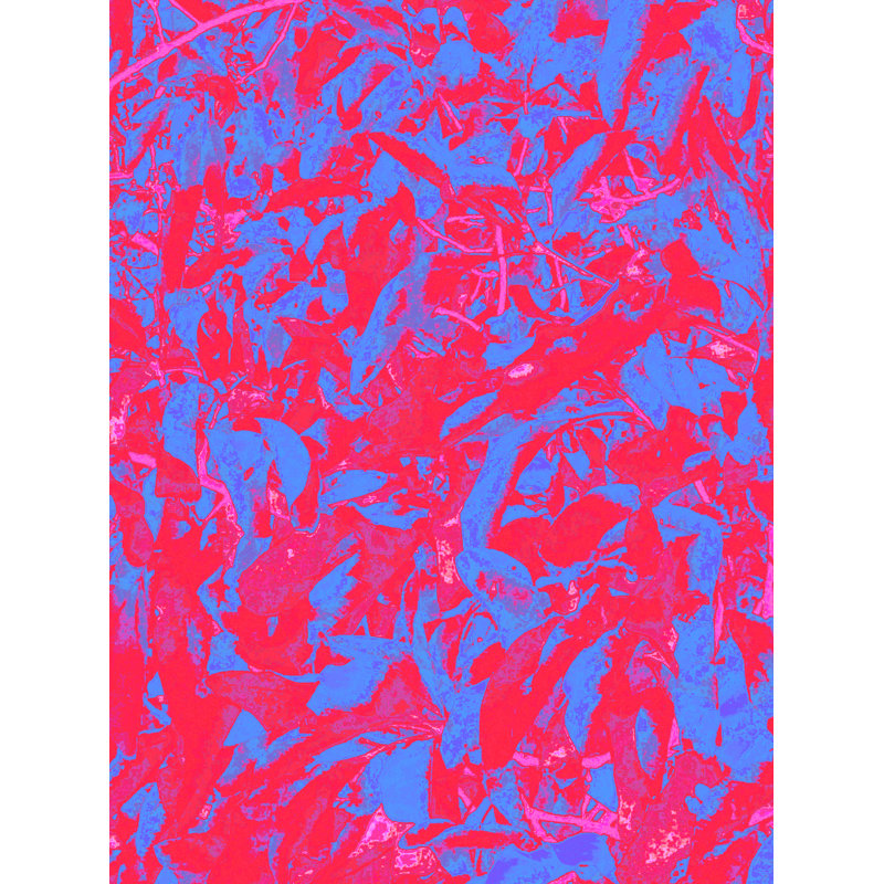 «Staying Flow» par Drew Gaffney - Peinture, H 32 po x l 24 po, Toile tendue