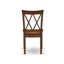 Ensemble de table de salle à manger 9 pièces comprenant une table de salle à manger rectangulaire avec rallonge papillon et 8 chaises en bois d'acajou-504888705-454081002-468735522