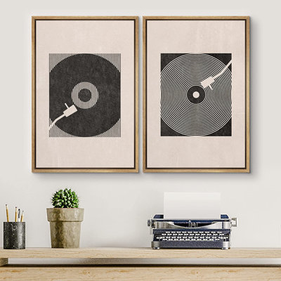 Reproduction d'art mural boho Mid-Century Classic