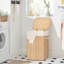 Wood Laundry Hamper with Handles-32003082