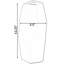 Vase décoratif 12 po H 12 po-2005374904