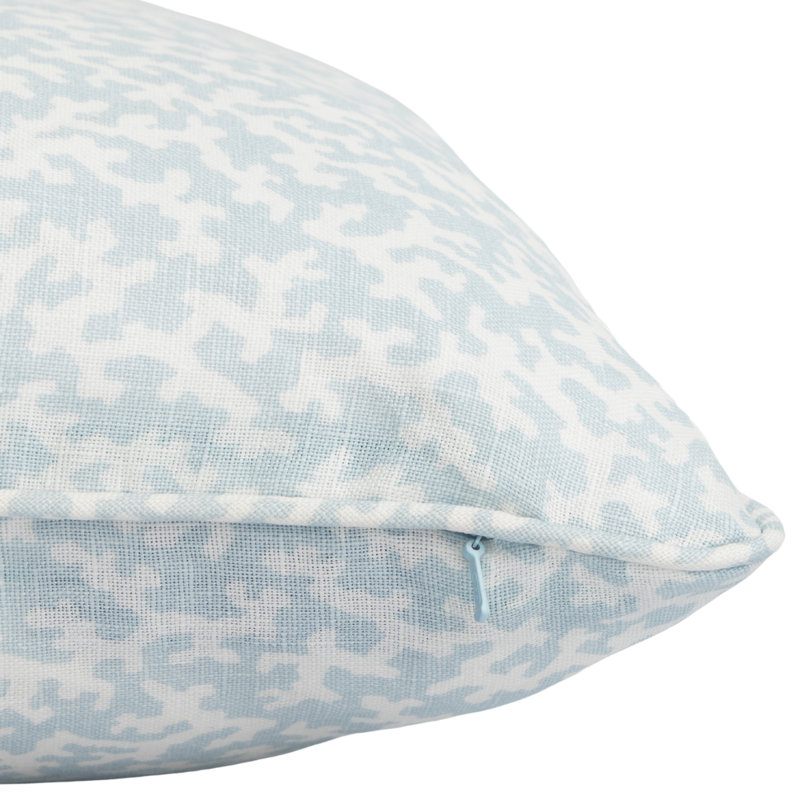Coral Reef with Self-Welt Accent Pillow