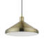 Luminaire suspendu en laiton antique 1 lumière