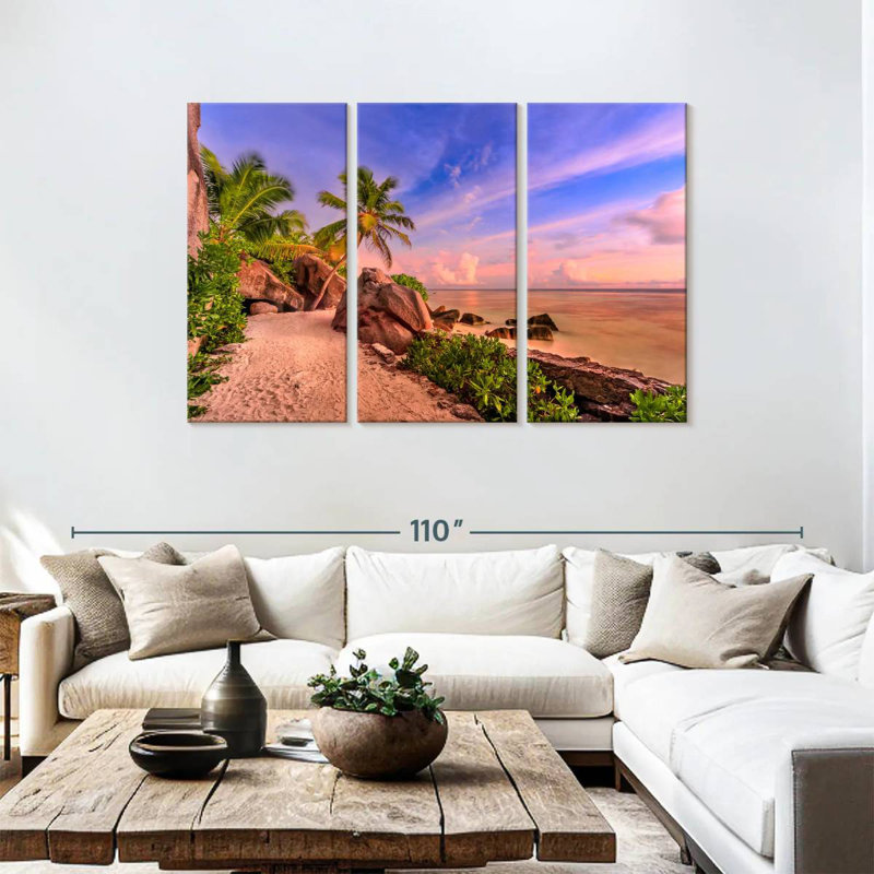 Gillard La Digue Sundown, 48" H x 74" W