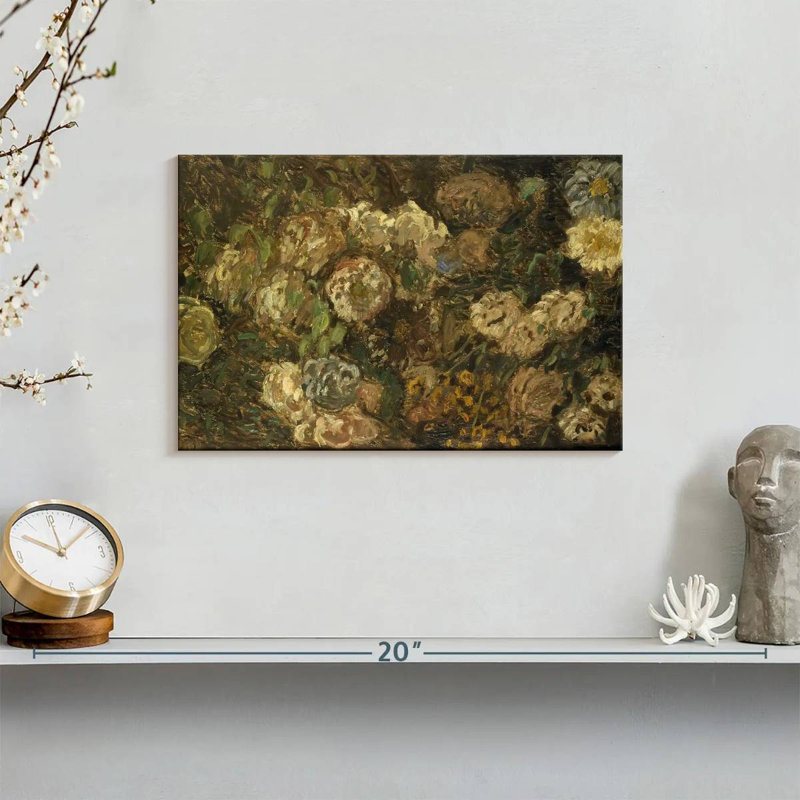 Bloemen, 8" H x 12" W