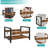 26.8'' H Media Shelves