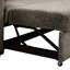 Canapé-lit modulaire réversible avec tablette latérale et 2 tabourets, canapé-lit coulissant en L, canapé-lit d'angle avec méridienne de rangement gauche / droite pour le salon, gris anthracite Knox