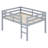 Wood Loft Bed With Ladder-1582745914