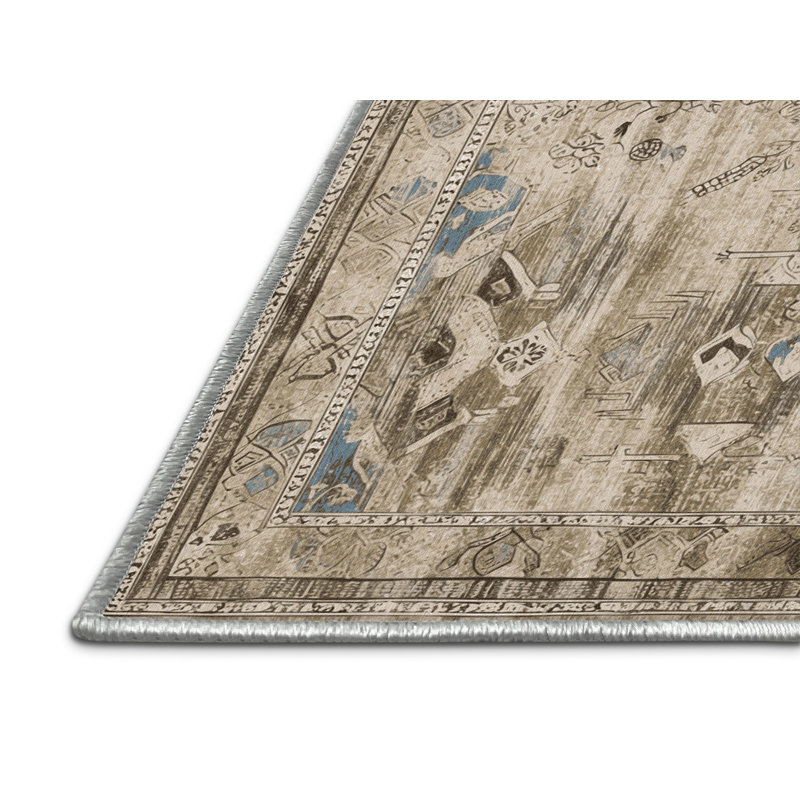 Tapis mosaïque Majestic, Carré 7 pi