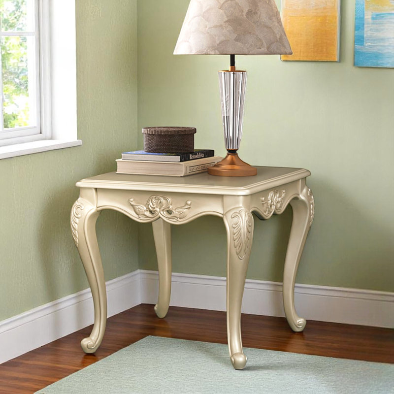 Table de bout Yelven Champagne Finish