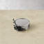 Black Orchid Coaster Set With Holder