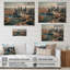 Detroit Motor City II sur impression sur bois-841622362