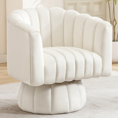 Fauteuil demi-tonneau pivotant 28 po