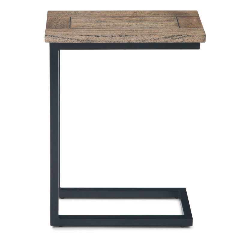 Skyler - Table d'appoint en C - Brun plage