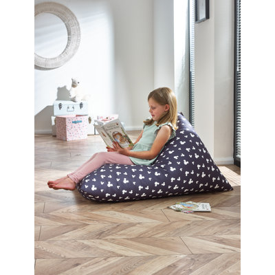 Mickey Silhouette Print Beanbag