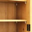 Armoire murale 24,8 "à deux portes avec trois niveaux de rangement et porte-serviettes-1577067545