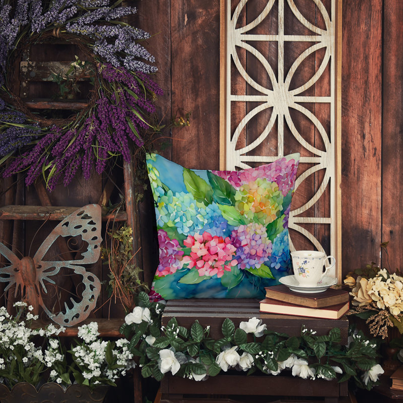 Other/No Pattern Outdoor Throw Pillow, 14" H x 14" W