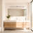 Bathroom Light Fixtures, Silver Modern Vanity Lights With Clear Glass Shade, Bathroom Wall Lamp For Mirror Kitchen Living Room Hallway Cabinet Porch-136863375-136863364