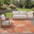 Chetna Sunrise Performance Floral Indoor/Outdoor Area Rug-1133838281