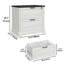 Ensemble de bureau 2 pièces Karlie-466899052