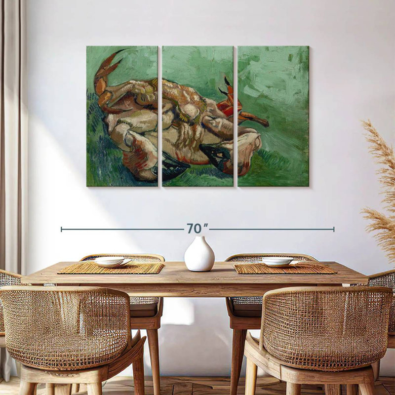 Brampt Crab On Its Back, 36" H x 57" W