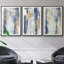 Ensemble de 3 pièces encadrées sur toile-97708943-97708942